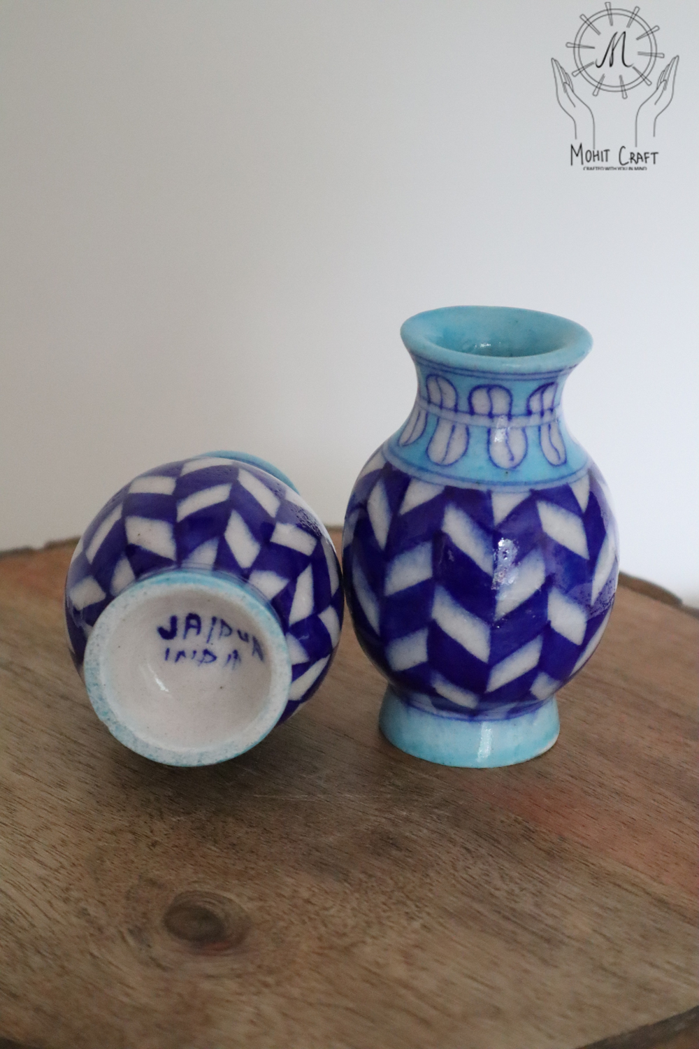 Ceramic Floral Handcrafted Vase |Traditional Home Decor in USA