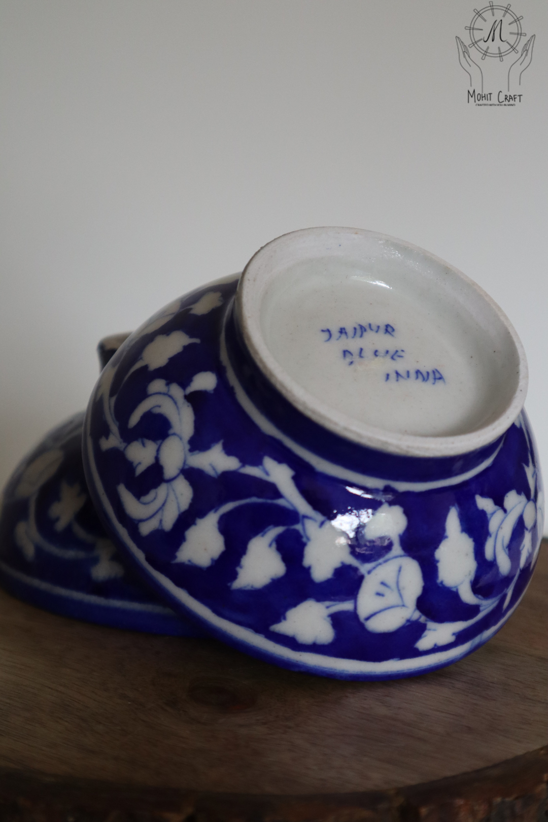 Ceramic Floral Handcrafted Bowls set |Traditional Home Decor in USA