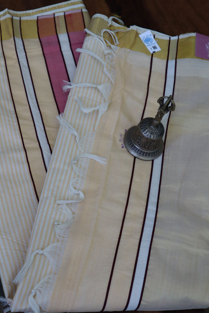 Traditional Kerala Sarees online in USA |CHENDAMANGALAM HANDLOOM COTTON SAREE
