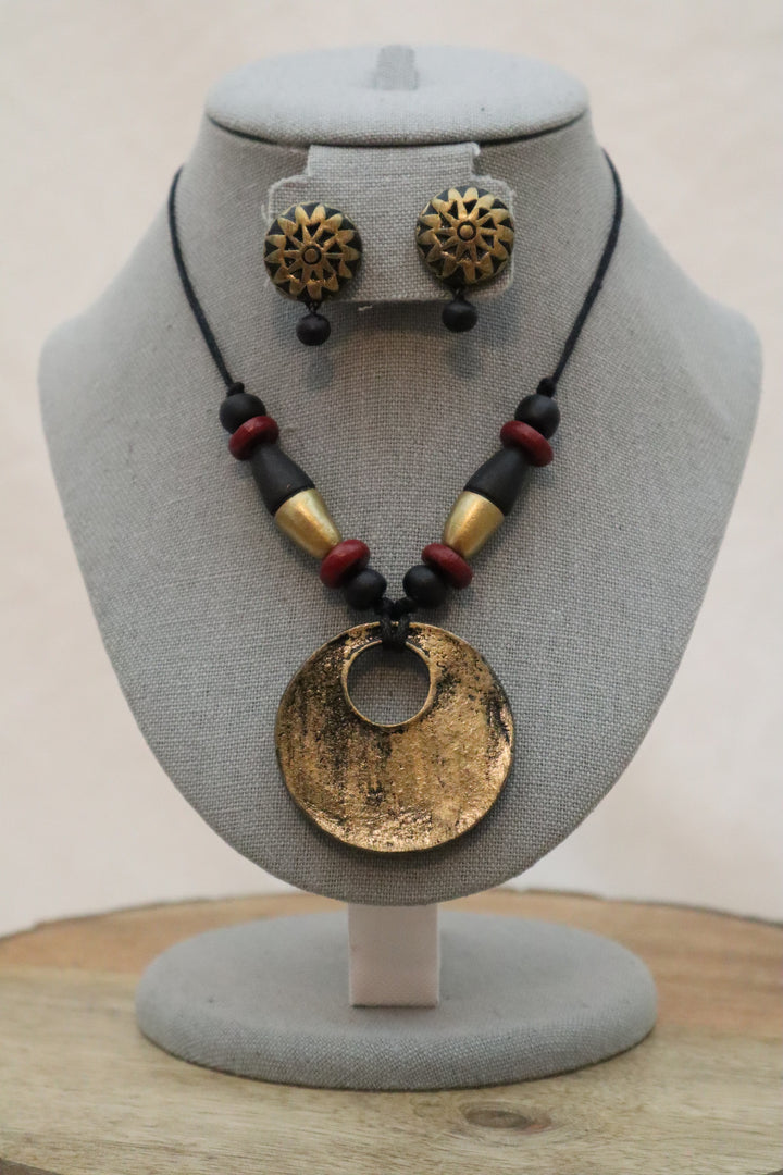 Indian jewelry and accessories in USA. |Handmade Terracotta Jewelry Set