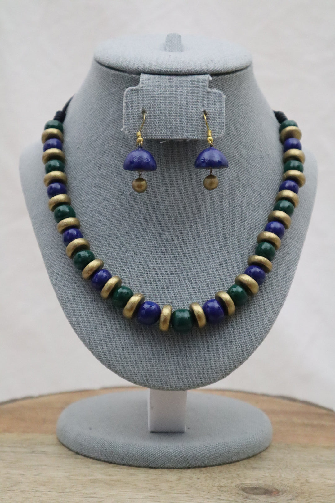 Indian jewelry and accessories in USA. |Handmade Terracotta Jewelry Set