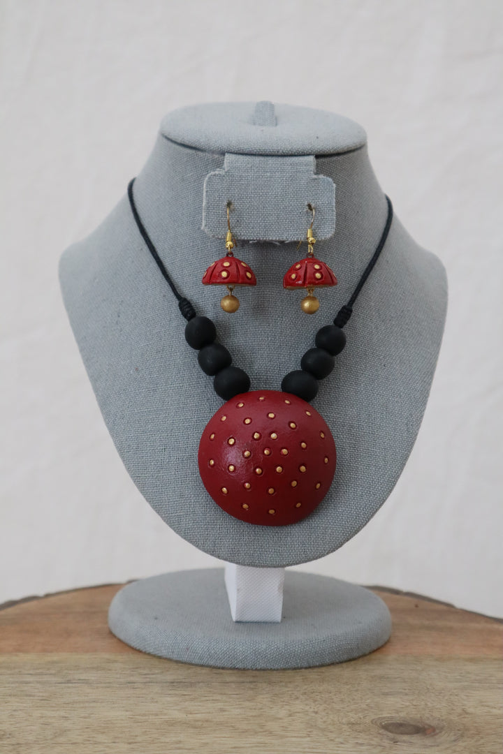 Indian jewelry and accessories in USA |Handmade Terracotta Jewelry Set