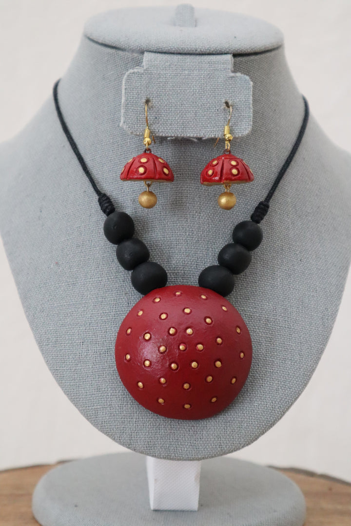 Indian jewelry and accessories in USA |Handmade Terracotta Jewelry Set