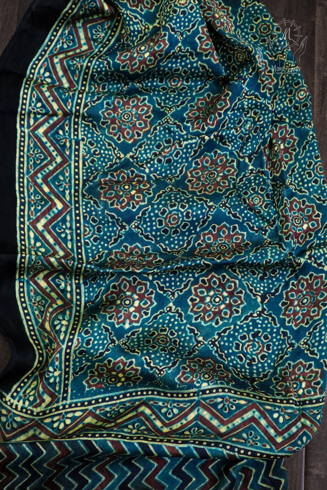Ajarakh Modal Silk Stoles