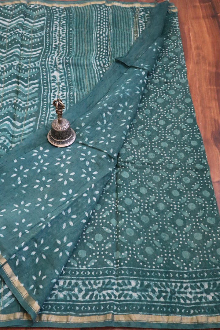 Cotton Silk Sarees Online in USA | Chanderi Cotton Silk Saree