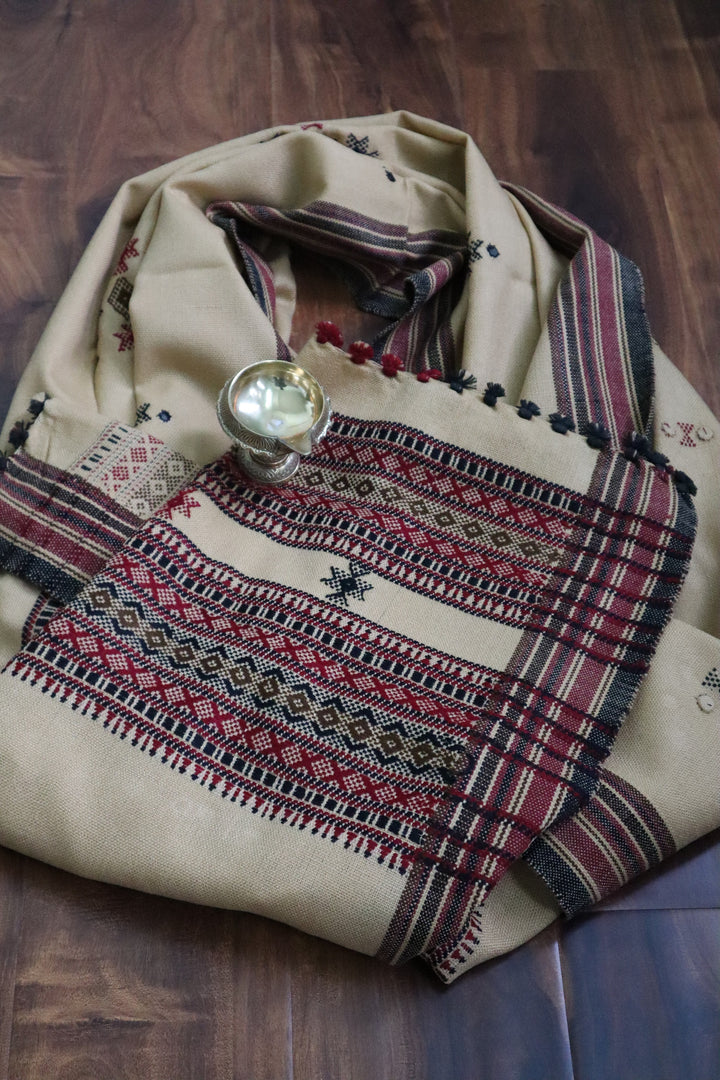 Indian clothing in USA |Handwoven Cotton Bhujodi shawls