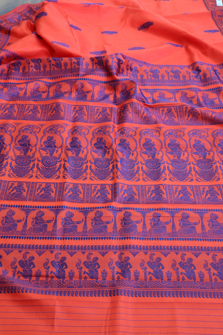 Buy Indian Dress in USA | Baluchari Silk Saree