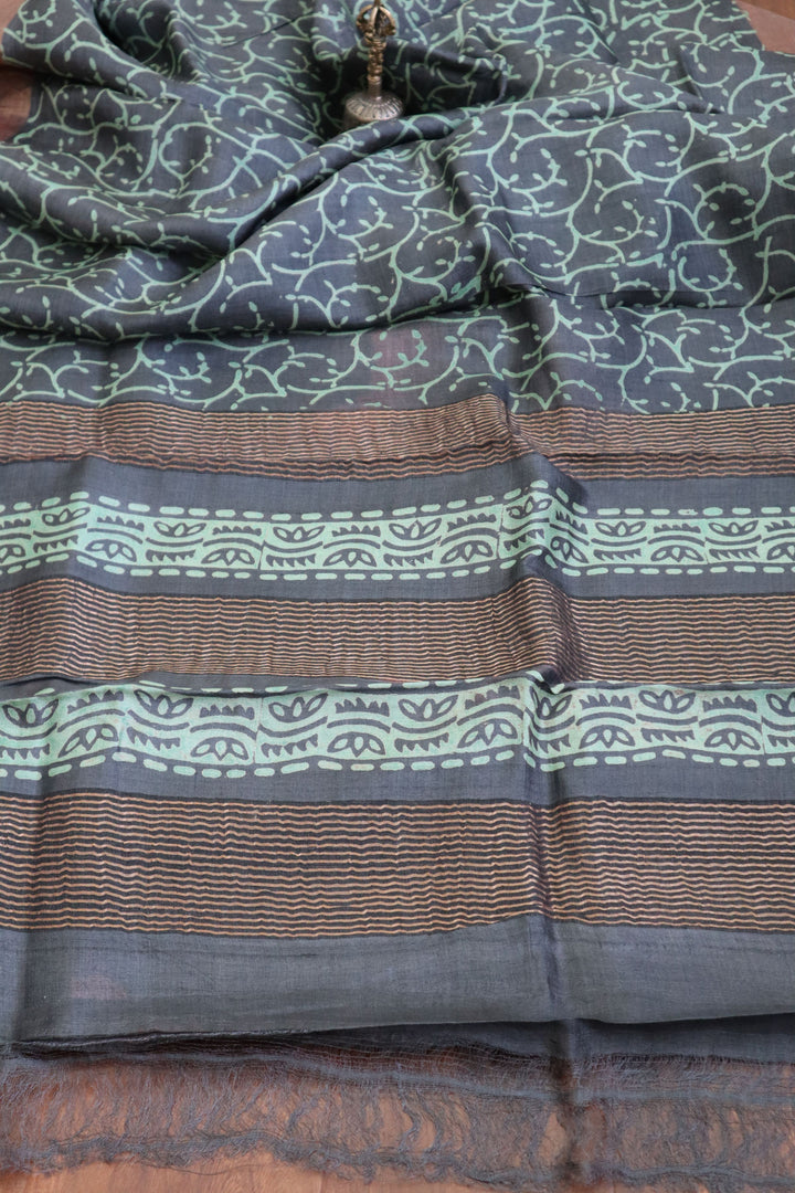 Tussar Silk Saree | Designer Sarees online in the USA