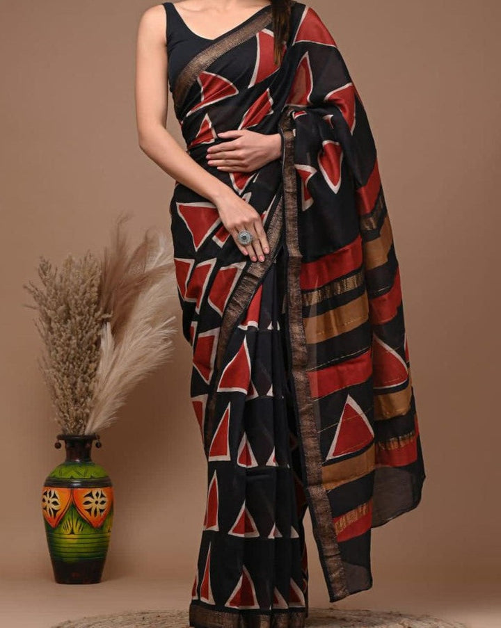 Cotton Silk Sarees Online in USA |Maheswari Cotton Silk Saree
