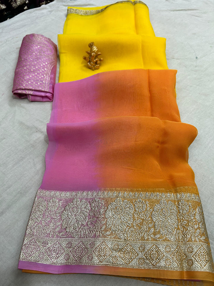Best online store for Indian sarees in the USA |Jaipuri Dola Silk