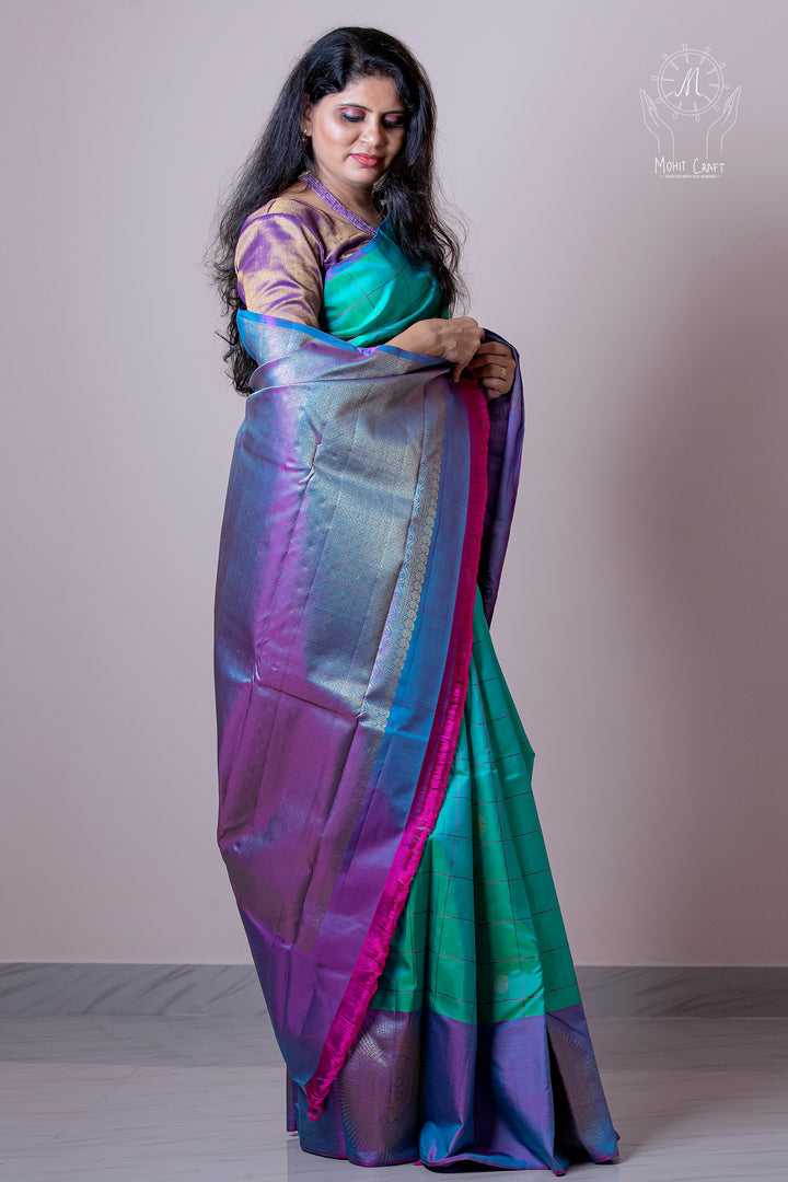 Kanchipuram Silk Saree - Designer