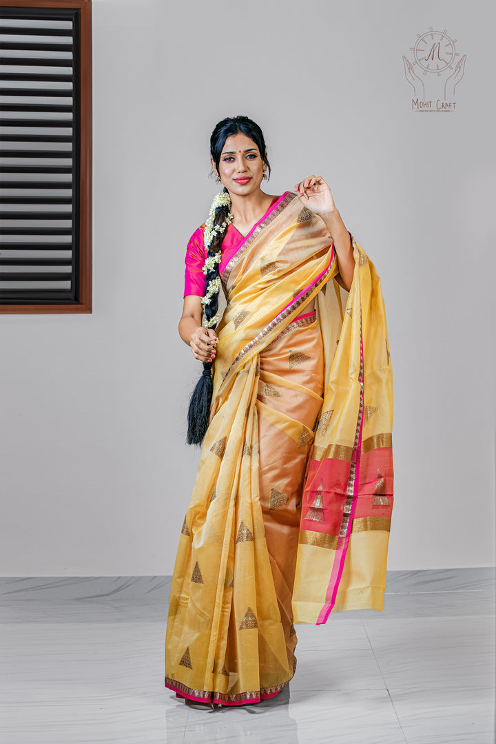 Best online store for Indian sarees in the USA | Banarasi Kora Silk