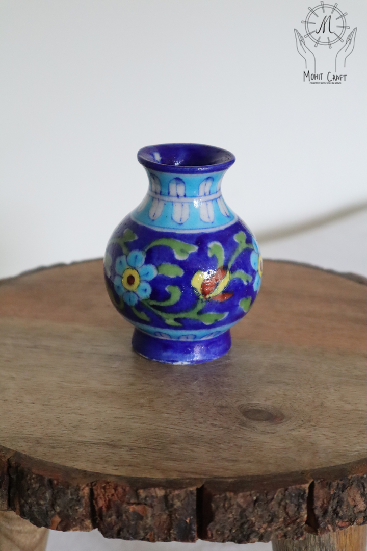 Ceramic Floral Handcrafted Vase |Traditional Home Decor in USA