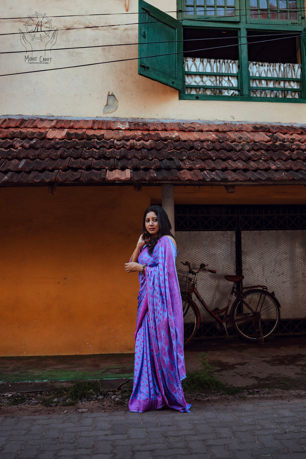 Traditional Indian Wear for Women in USA |Crape Silk Banaras