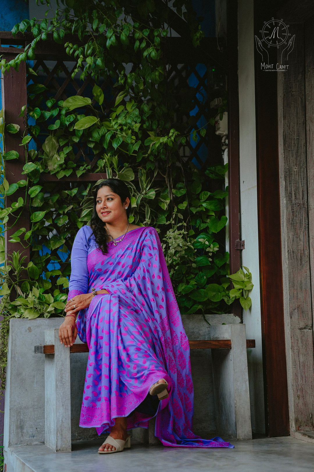 Traditional Indian Wear for Women in USA |Crape Silk Banaras