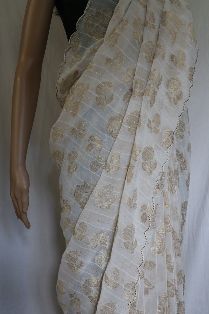 BEAD Scalloped Saree