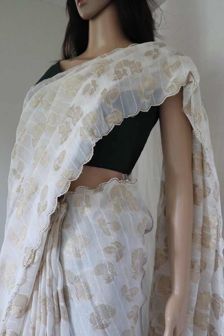 BEAD Scalloped Saree