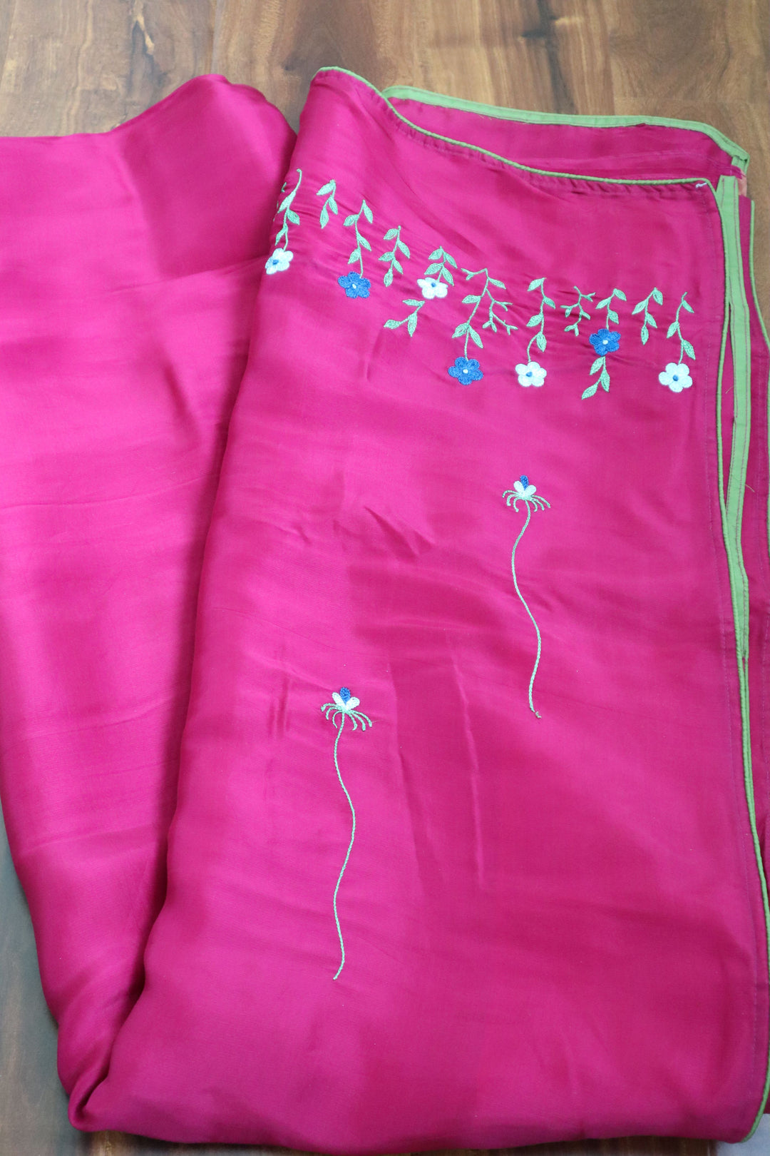 Hand Embroidered Sarees Online in USA |Uppada Silk