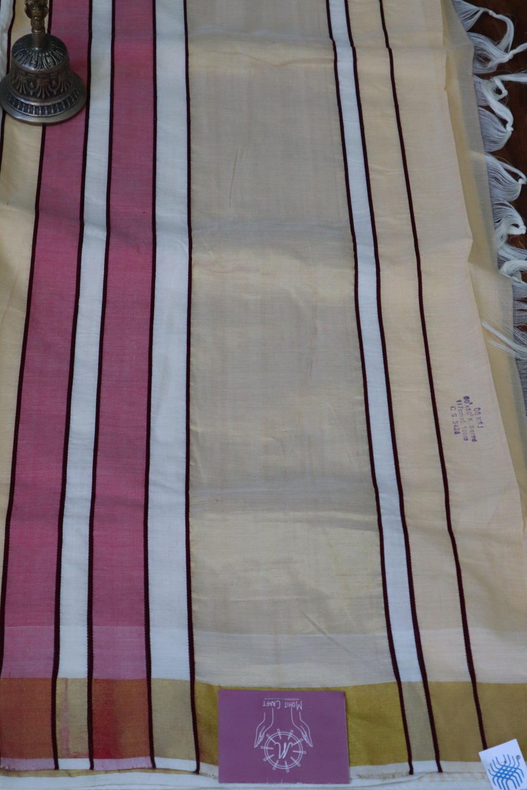 Traditional Kerala Sarees online in USA |CHENDAMANGALAM HANDLOOM COTTON SAREE