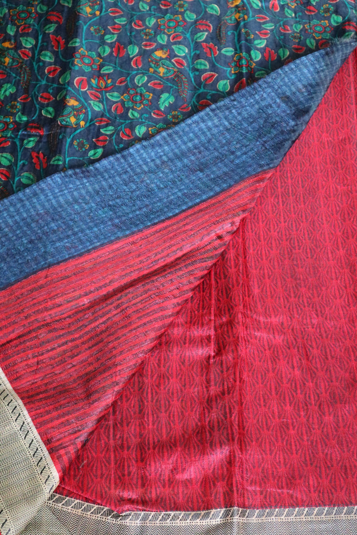 Digital Printed Silk Saree