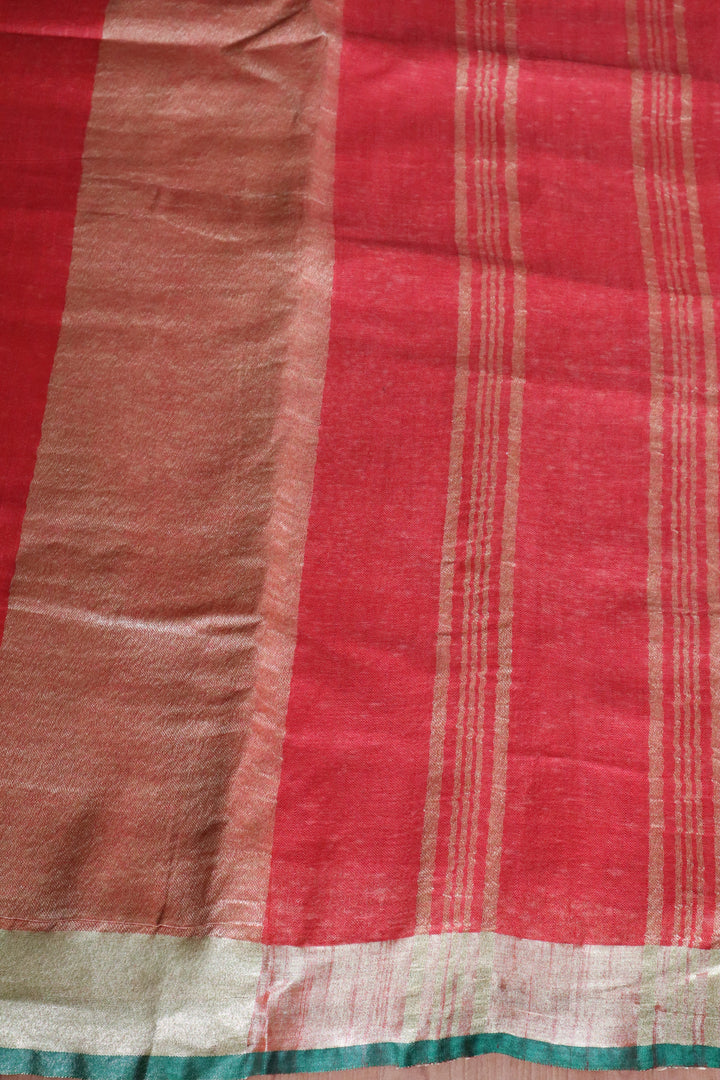 Linen Cotton Saree