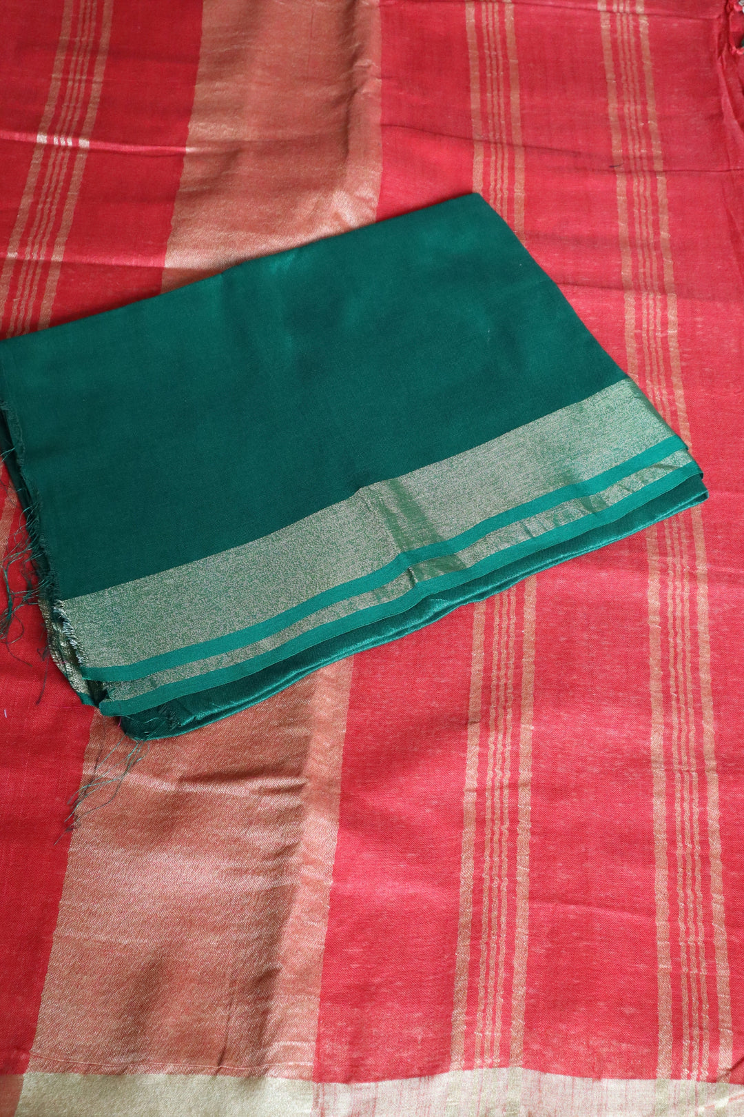 Linen Cotton Saree