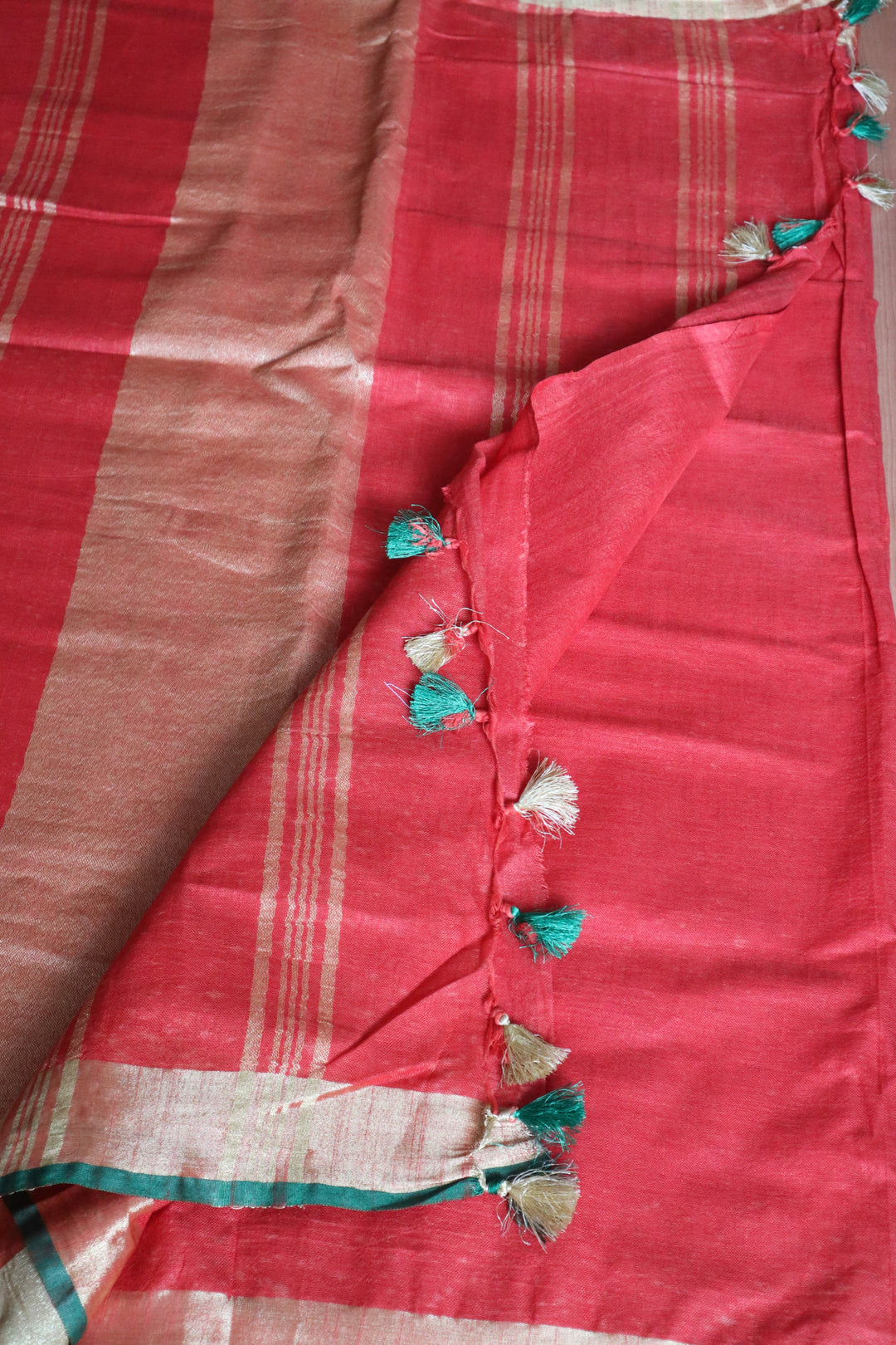 Linen Cotton Saree