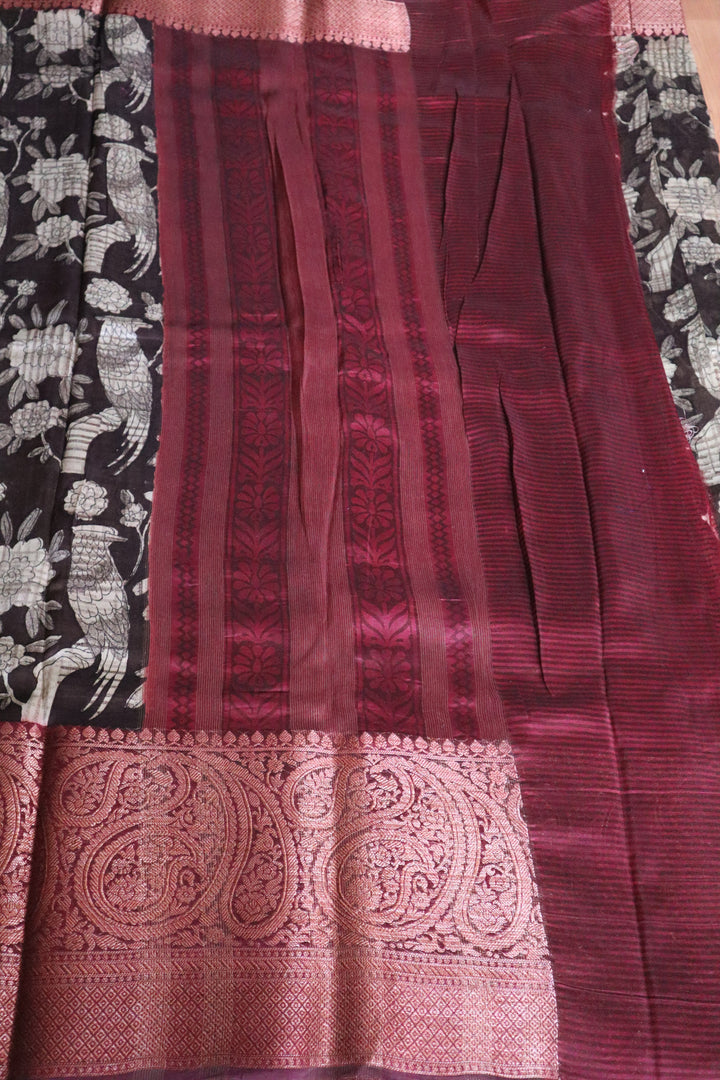 Fancy Raw Silk Saree