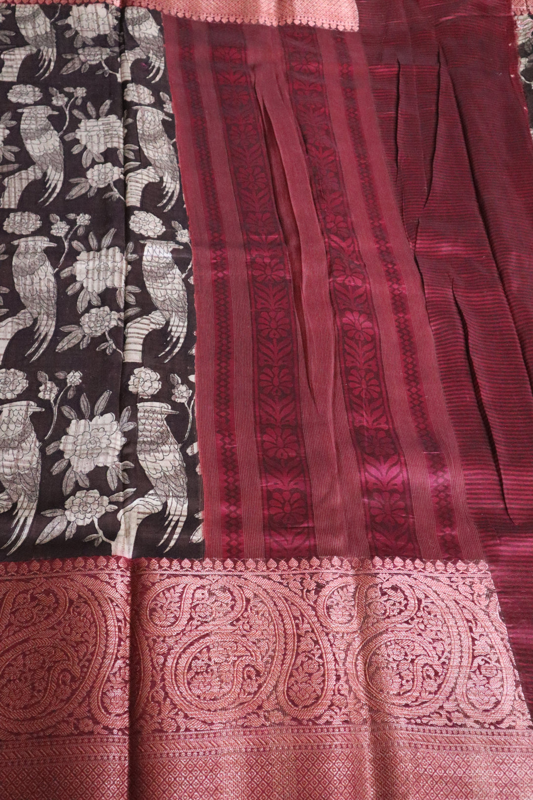 Fancy Raw Silk Saree