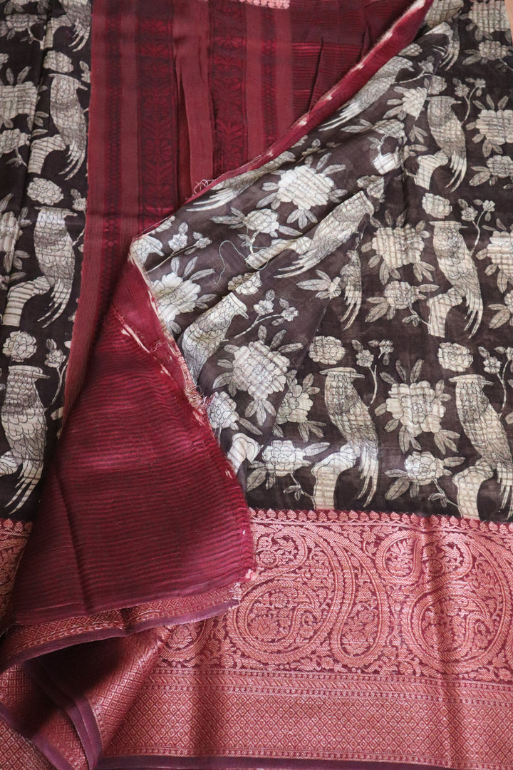 Fancy Raw Silk Saree