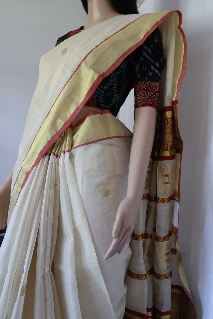 Balaramapuram Kasavu Saree
