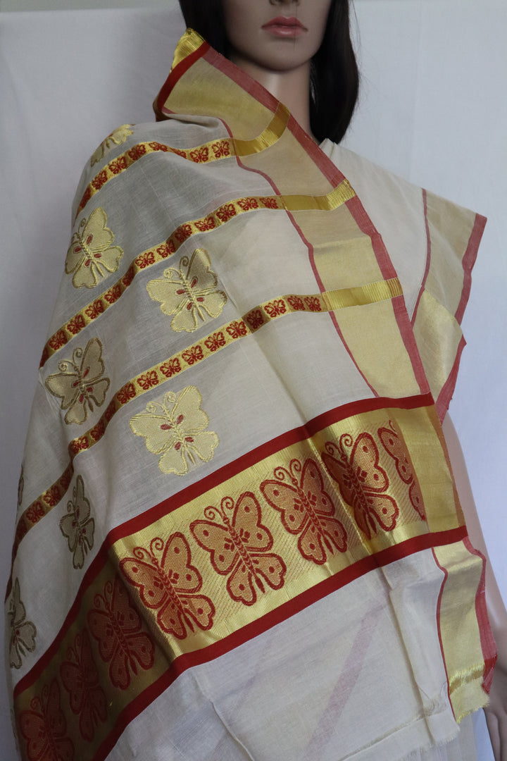 Balaramapuram Kasavu Saree