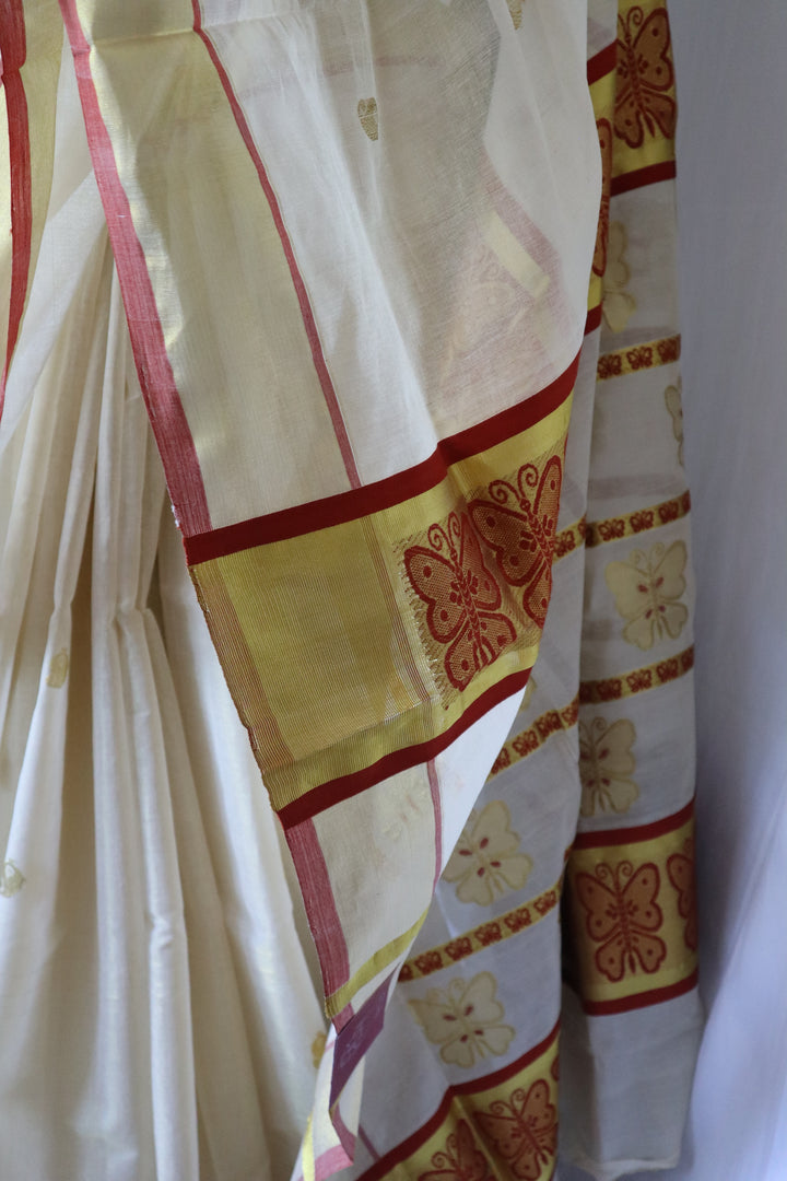Balaramapuram Kasavu Saree