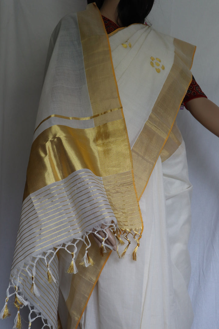Balaramapuram Kasavu Saree