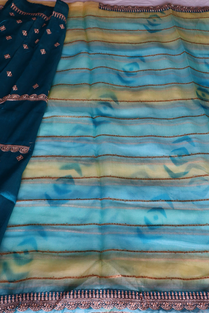 Organza Saree
