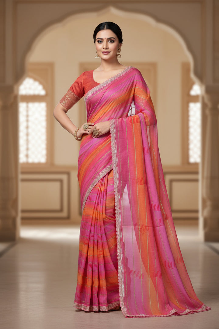 Organza Saree