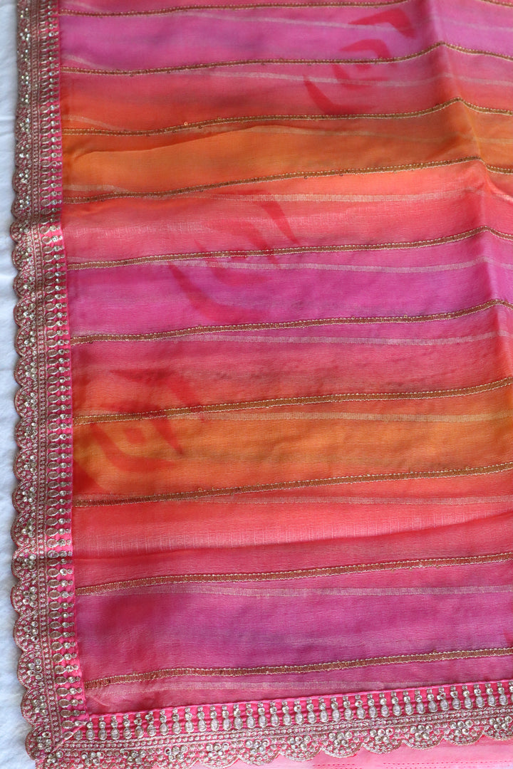Organza Saree