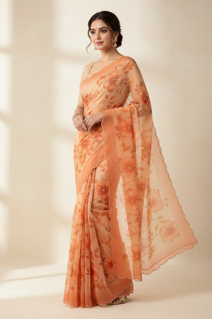 Organza Saree