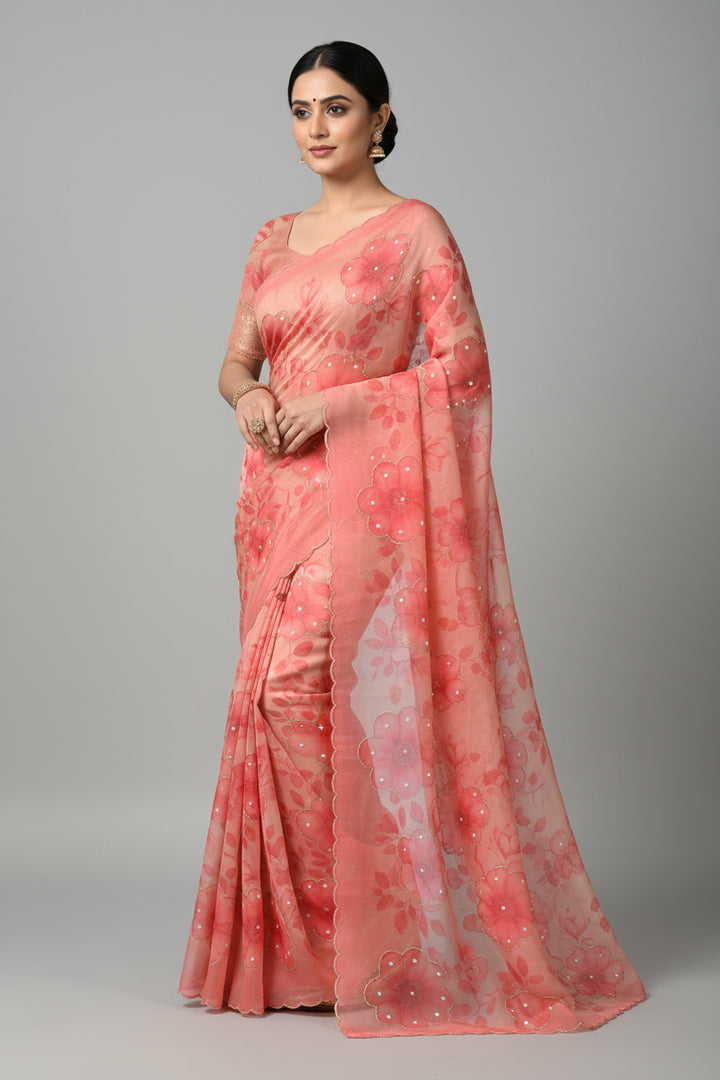 Organza Saree