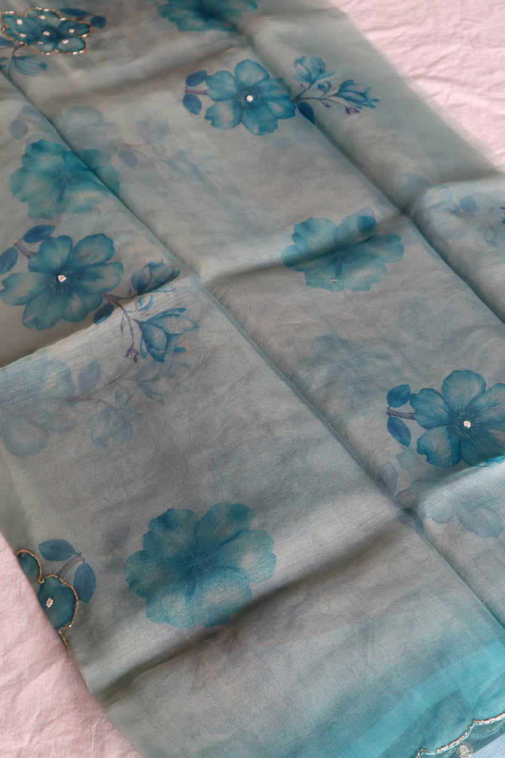 Organza Saree