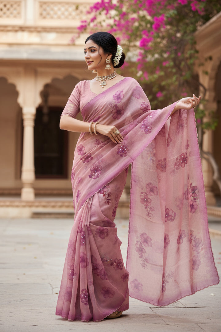 Organza Saree