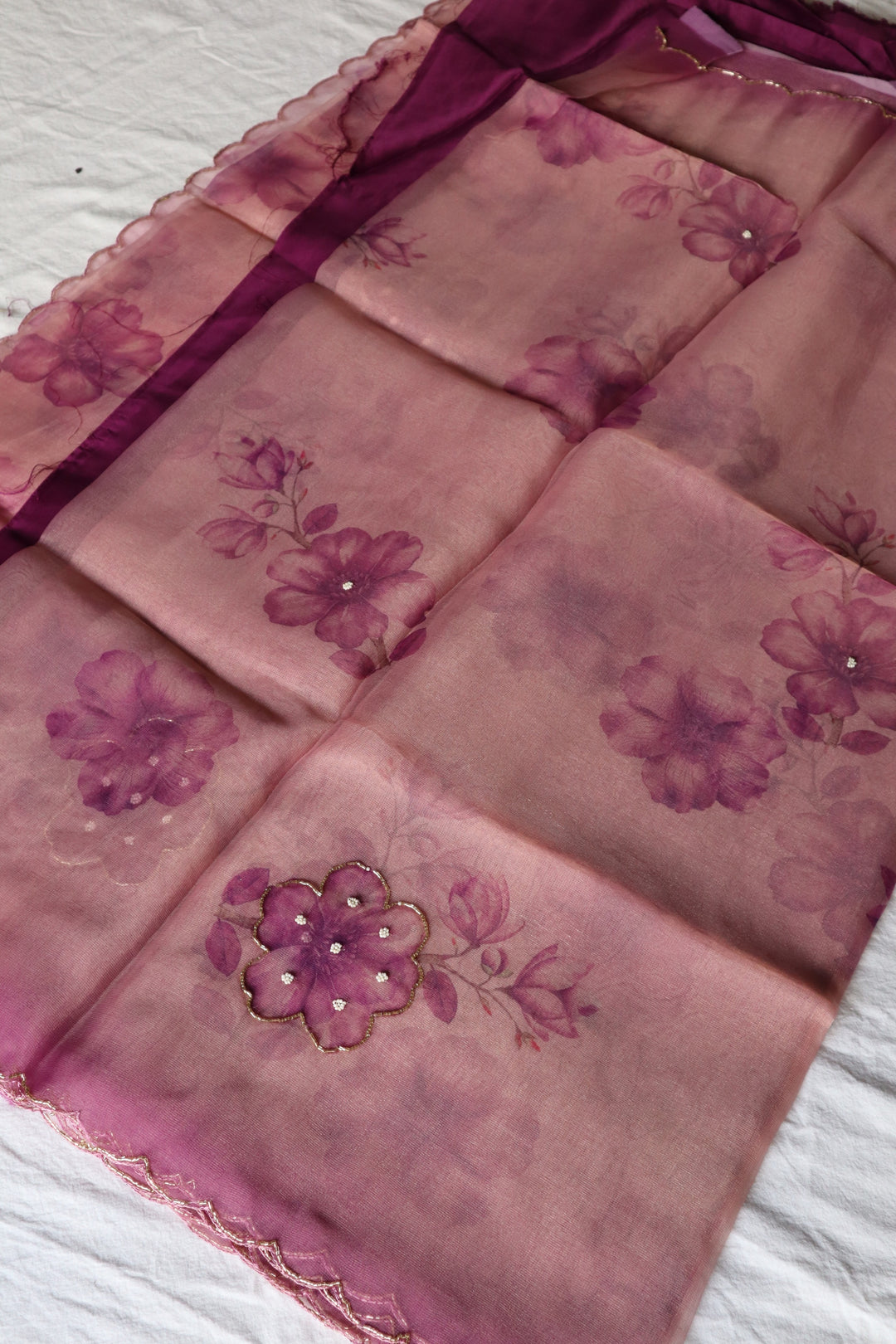 Organza Saree