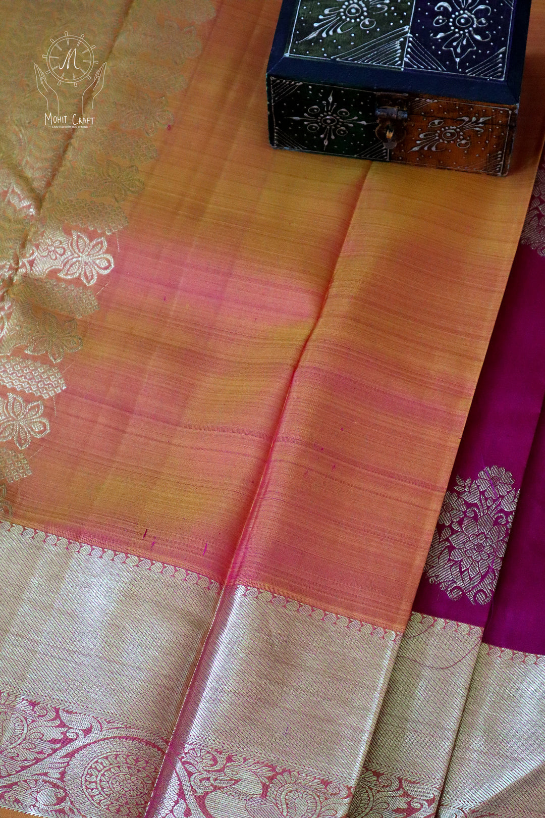 Kanchipuram Sarees Online in USA |Kanchipuram Mulberry Silk Saree