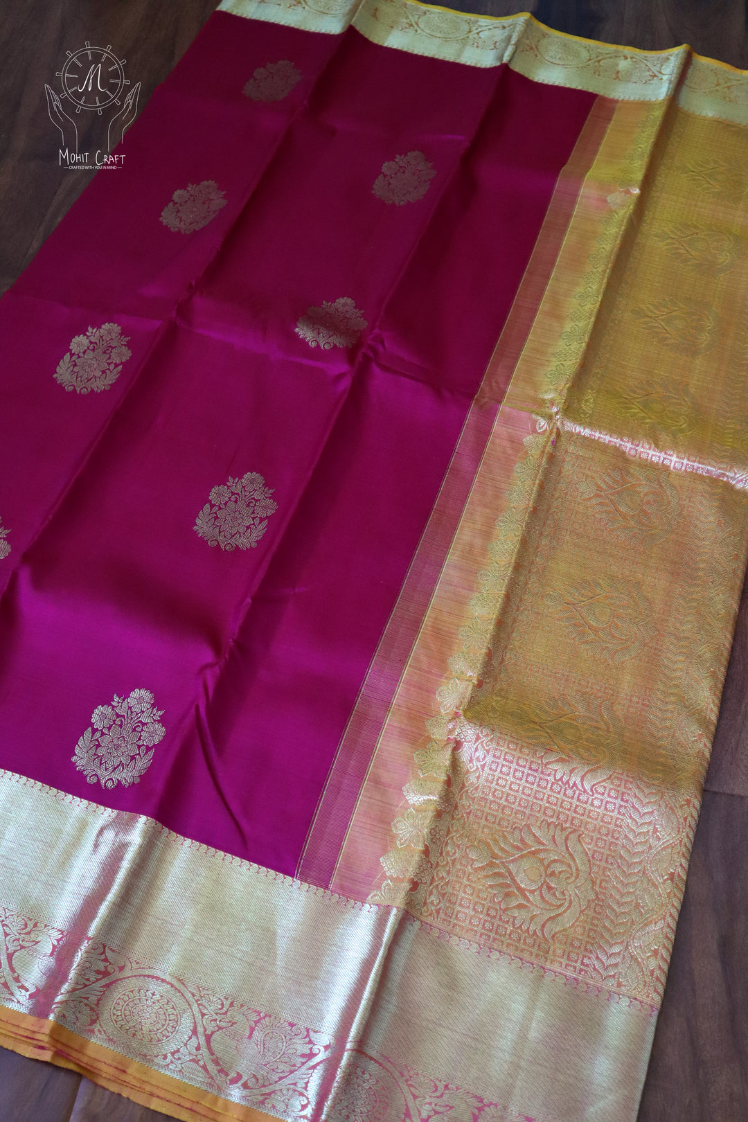 Kanchipuram Sarees Online in USA |Kanchipuram Mulberry Silk Saree