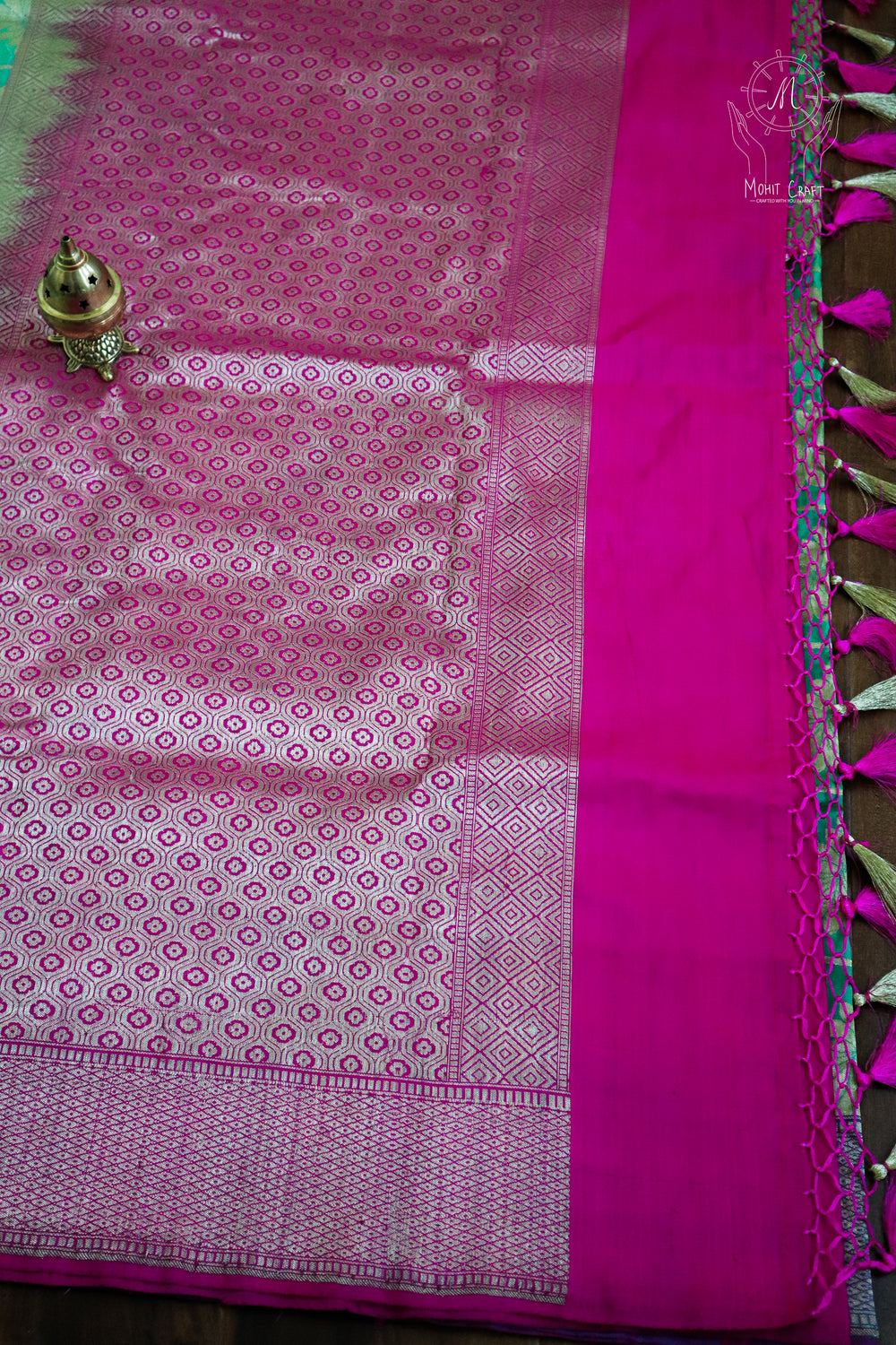 Indian Clothing in USA | Banaras Katan Satin Saree