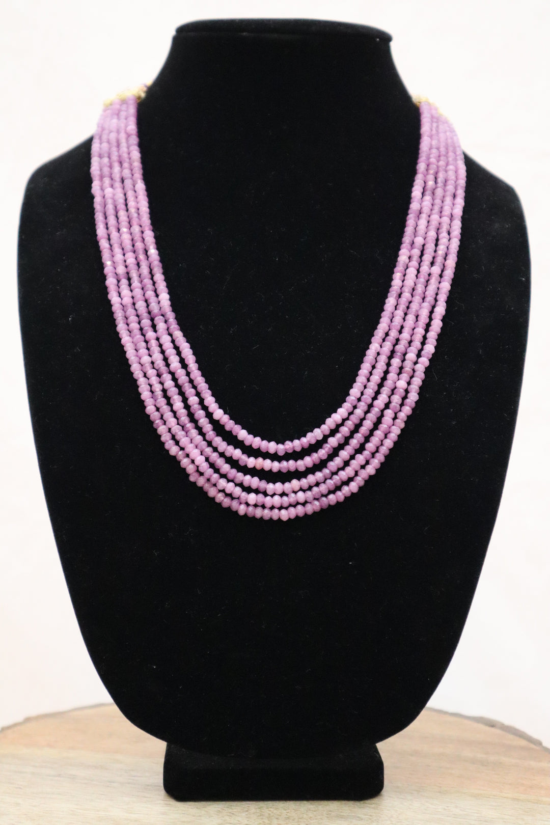 Indian jewelry and accessories in the USA | Onyx beads 5 layer chain