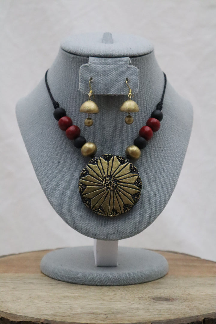 Indian jewelry and accessories in USA | Handmade Terracotta Jewelry Set