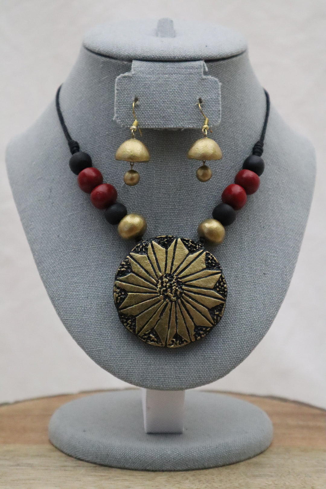 Indian jewelry and accessories in USA | Handmade Terracotta Jewelry Set