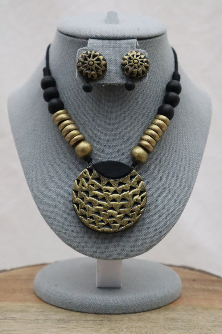 Indian jewelry and accessories in the USA |Handmade Terracotta Jewelry Set