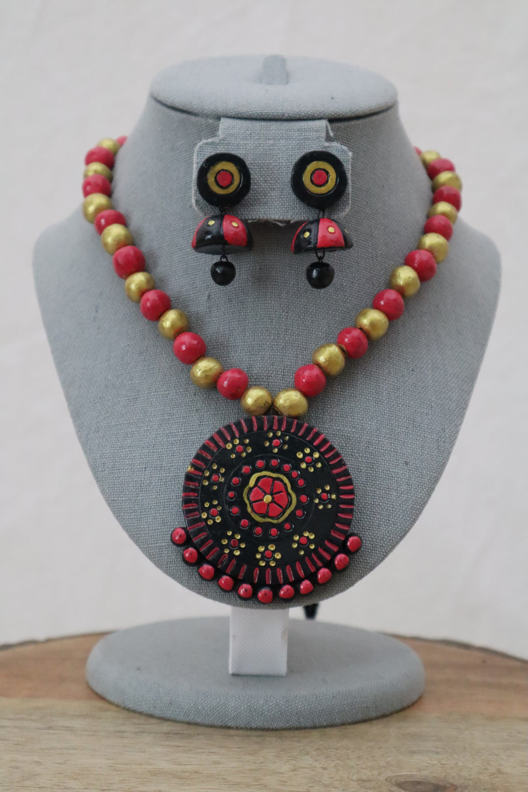 Indian jewelry and accessories in USA |Handmade Terracotta Jewelry Set